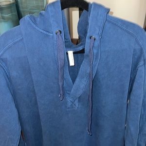 Free People hooded dress size large NWT
